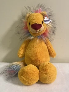 FAO Schwarz Dreamies Rainbow Lion Ultra-Plush 16" OrangeStuffed Animal WITH TAGS - Picture 1 of 21