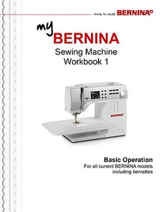 CD *Mi BERNINA WORKBOOK 1, 2 o 3 * 880, 7 Series, 580, 560 y todos los modelos actuales - Imagen 1 de 6