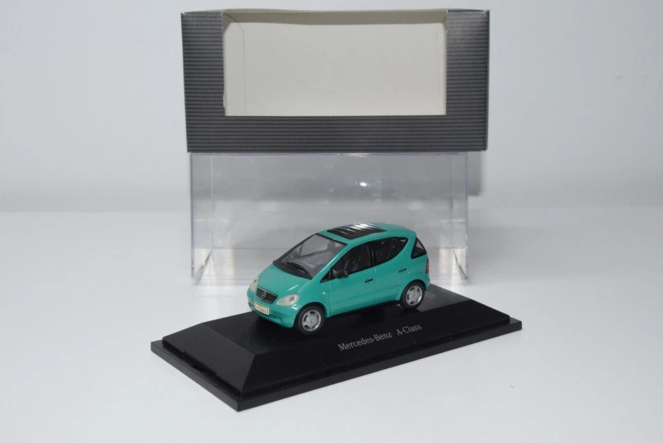 B2 1:43 HERPA MB MERCEDES-BENZ CLASE A CLASE A140 A 140 VERDE MUY NUEVO EN CAJA Foto 1 de 4