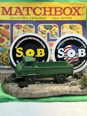 Camión Husky 1967 Land Rover de control delantero verde diecast en muy buen estado/excelente estado Foto 1 de 4