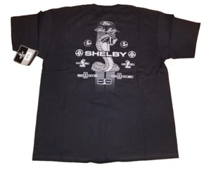 Vtg Shelby Cobra Ford Mustang T-Shirt JH Design 2 Sided Ford Large New NWT Last1 - Picture 1 of 11