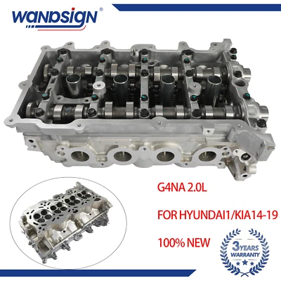 Engine Cylinder Head Assembly For 14-19 Hyundai Tucson Kia Kia Forte 2.0L G4NA - Image 1 of 4