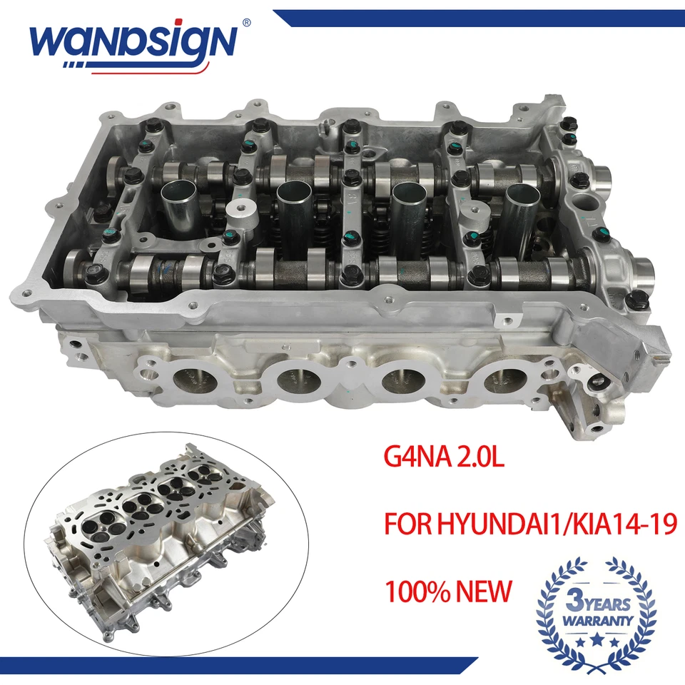 Engine Cylinder Head Assembly For 14-19 Hyundai Tucson Kia Kia Forte 2.0L G4NA - Image 1 of 4