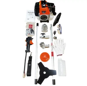 DECESPUGLIATORE A SCOPPIO 52CC TAGLIAERBA TAGLIABORDI PER GIARDINAGGIO 1 MANO - Foto 1 di 8