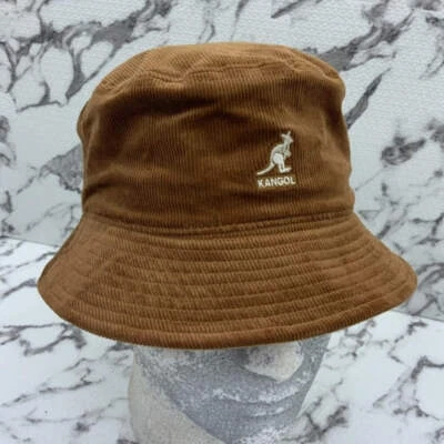 Sombreros informales de pana marrón Kangol para hombre nuevos con etiquetas Foto 1 de 4
