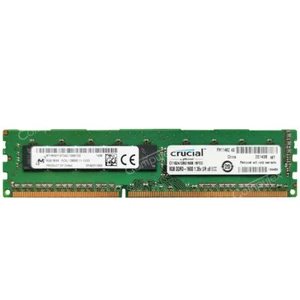 Micron+Crucial 8GB PC3L-12800E DDR3-1600MHZ 1.35V ECC Un-buffered UDIMM Memory - Picture 1 of 5