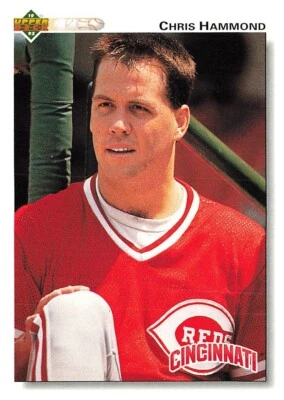 1992 Upper Deck #105 Chris Hammond Cincinnati Reds - Image 1 of 2