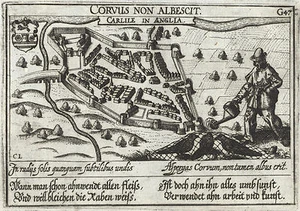 CARLISLE England Kupferstich aus Meisner Schatzkästlein 1678 Original! - Imagen 1 de 1