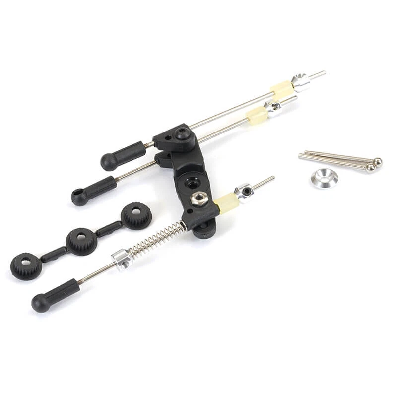 Fastrax Pre-Assembled Throttle/Brake Linkage Set Black FAST440BK