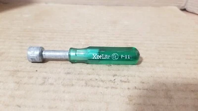 Vintage Xcelite P11 Green Handle Nut Driver , VGC - Image 1 of 4