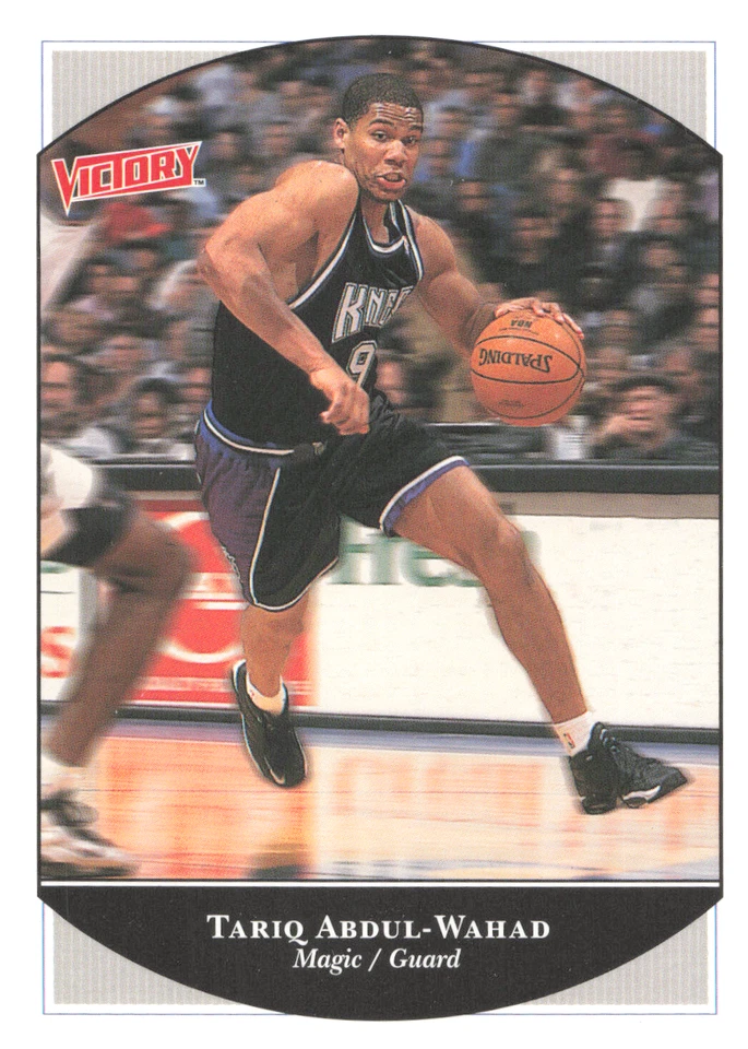 1999-2000 Upper Deck Victory - #223 Tariq Abdul-Wahad Kings - Image 1 of 2