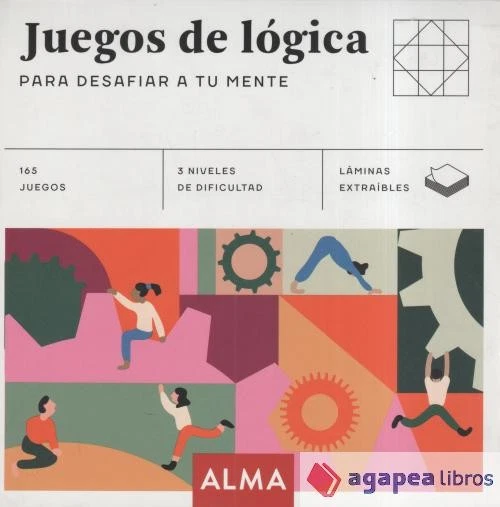 Juegos de lógica para desafiar tu mente. NUEVO. ENVÍO URGENTE (Agapea) - Imagen 1 de 1