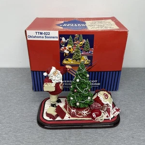 Estatuilla mascota recortadora de árboles Oklahoma Sooners Navidad NCAA 2003 árboles eslavos - Imagen 1 de 8