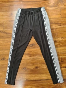 RRP £45 Victoria's Secret PINK Joggers Jeggings Size 14/16 Long Length Black - Picture 1 of 5