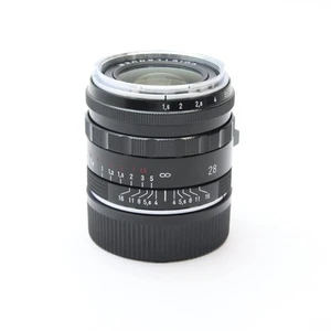 Voigtlander NOKTON 28mm F/1.5 Asph. Vintage Type II Black Paint #368 - Picture 1 of 12