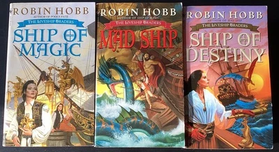 Robin Hobb / Liveship Traders Trilogy: Ship of Magic, Mad Ship, Ship of Destiny - Image 1 of 3