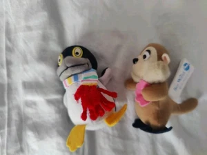 Vintage Seaworld Plush Penguin Sea Otter Mini - Picture 1 of 3