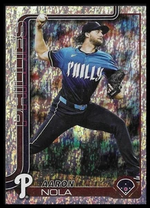 2025 Topps #454 Aaron Nola Holo Foil Philadelphia Phillies - Picture 1 of 2