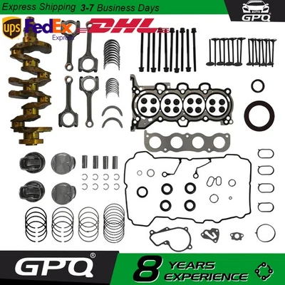 Engine Rebuild Kit - Crank Piston ConRod For 17-24 Hyundai Kia Soul G4NH 2.0L - Image 1 of 4