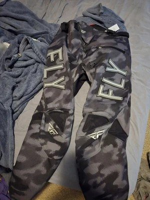 Fly Racing Kinetic Special Edition Tactic Pants (30, Black/Gray) - Изображение 1 из 4