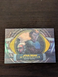 2024 Topps Star Wars Masterwork Enter Snips Wood /10 Journey Of Ahsoka Anakin - Picture 1 of 2
