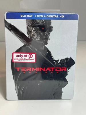 Terminator Genisys Blu-Ray + DVD + Digital Steelbook New Sealed - Image 1 of 4