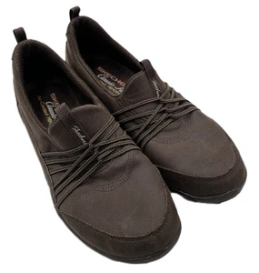 Skechers Women's Classic Fit Air-Cooled Memory Foam Sneakers Brown Size 7.5 - Picture 1 of 7