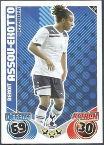 TOPPS MATCH ATTAX 2010-11- #272-TOTTENHAM HOTSPUR-BENOIT ASSOU-EKOTTO - Imagen 1 de 1