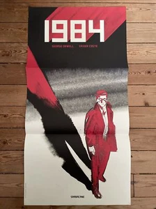 Affiche-1984-George Orwell-Xavier Coste-Format 42/84-BD - Picture 1 of 1
