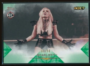 Scarlett 2020 Topps WWE Undisputed Green /50 #70 Rookie RC - Picture 1 of 2