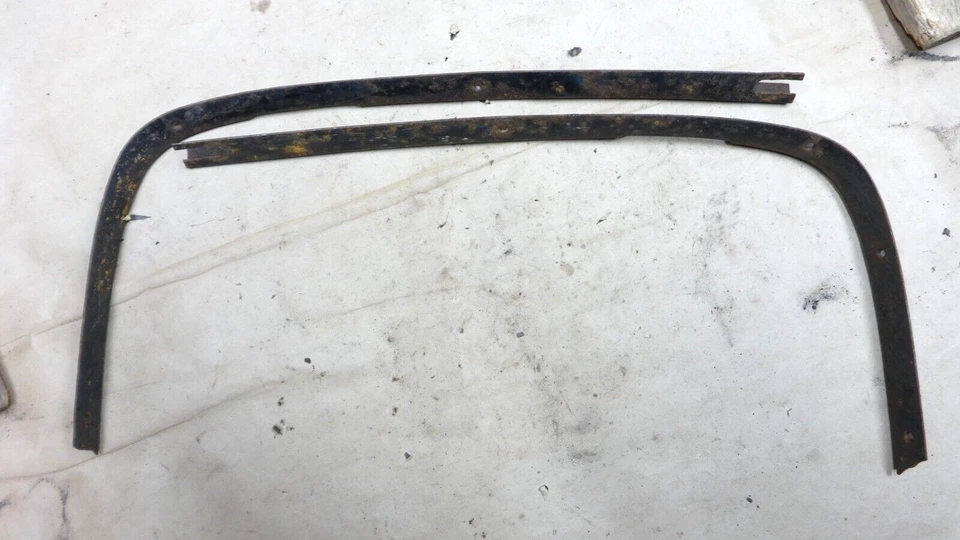 Ford 1935 1936 parabrisas decoración molduras par original cupé sedán Foto 1 de 4