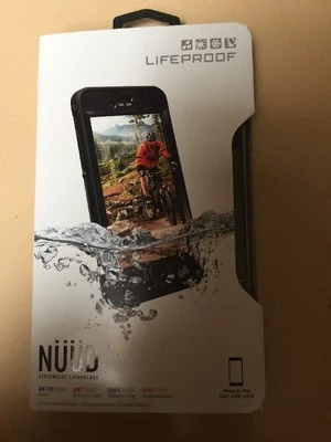 NEW Authentic Lifeproof Nuud Waterproof Case for Apple iPhone 6s PLUS Black - Image 1 of 3