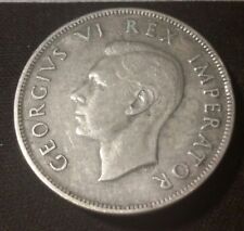 1937 F  South Africa 2 1/2 Shillings silver .800 Rarity Index 49!