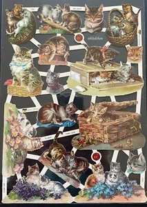 #New# Poetry Pictures #EF 7424 Cats, Great Jubiläumsbogen of The Year 2023 - Picture 1 of 1