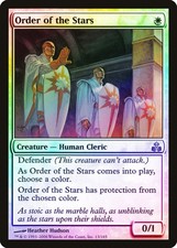 Order of the Stars FOIL Guildpact NM White Uncommon MAGIC MTG CARD ABUGames