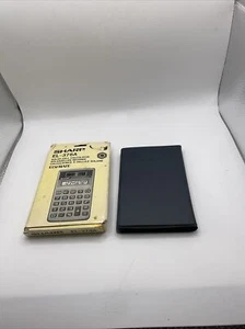 Vintage Sharp ELSIMATE EL-376A Solar Cell Calculator - Working - Picture 1 of 17