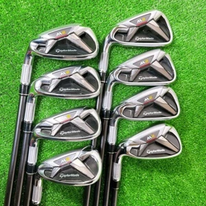 Lefty TaylorMade M2 Iron Set 8pcs 5-Pw,Aw,Sw Flex S Stiff TM7-216 - Picture 1 of 9