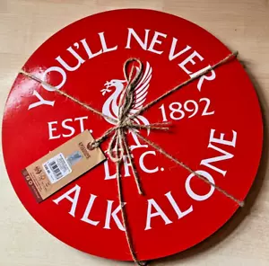 BNWT New Official Liverpool FC LFC Set of 4 Red Cork Placemats - 29cm Diameter - Picture 1 of 6