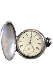 antique solid silver pocket watch