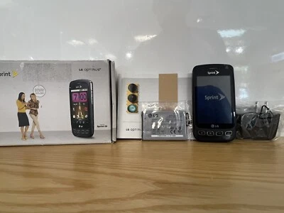 LG Optimus S - 140 MB - Negro (Sprint) (Single SIM) Foto 1 de 4