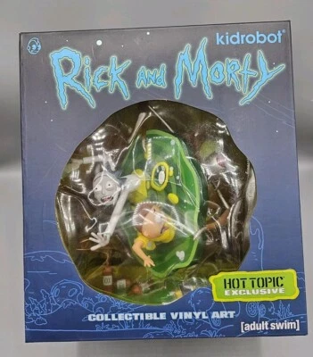 Rick and Morty Portal Gate arte de exhibición de vinilo 7" Kidrobot figura tema candente exclusivo Foto 1 de 4
