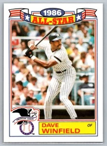 1986 Topps Commemorative All Stars Dave Winfield #17 - Picture 1 of 2