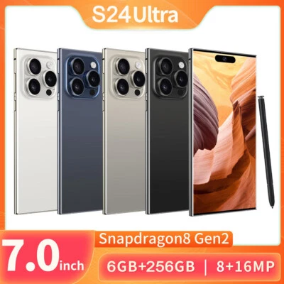 NEW S24 Ultra 5G Unlocked Smartphone 256GB Dual SIM Android 14 Mobile Phone 2025 - Image 1 of 4
