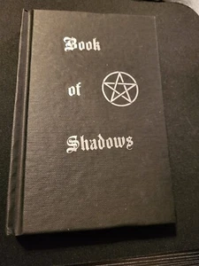 Pentagram Hardcover Unlined Journal 110 Soft White Pages BOS Wiccan 6x4" - Picture 1 of 3