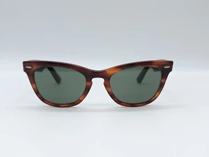 B&L RAY BAN LARAMIE WAYFARER G15 UV TORTOISE SUNGLASSES - Picture 1 of 9