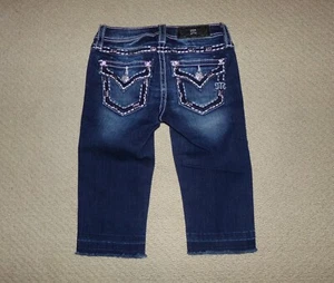 GIRLS MISS ME CAPRI JEANS SZ 10 - Picture 1 of 4