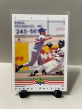 1992 CLASSIC BEST BASEBALL DENNY HOCKING #295 MINNESOTA TWINS ROOKIE