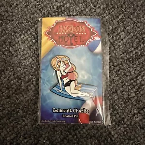Hazbin Hotel Swimsuit Charlie Enamel Pin Summer 2021 Limited Edition Vivziepop - Picture 1 of 2
