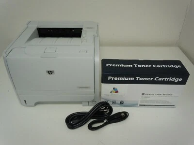 HP LaserJet P2035 Printer + New Compatible 05A Toner Cartridge (USB / Parallel) - Image 1 of 4