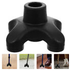 Rubber Tips Cane Trekking Tripod Stand for Climbing Foot Cover Elder Crutch
